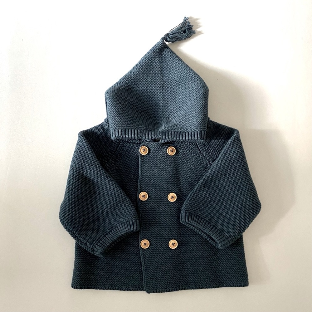 Petite Lucette Bernard Knitted Baby Jacket